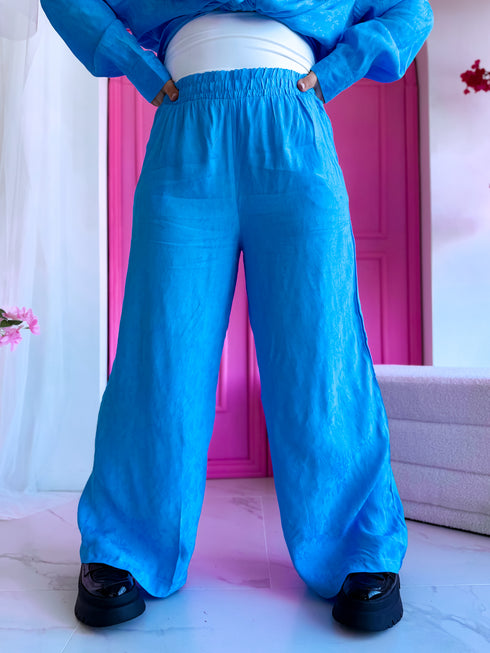 OVERSIZE 2в1 комплект "MISSY" - СИНИЙ